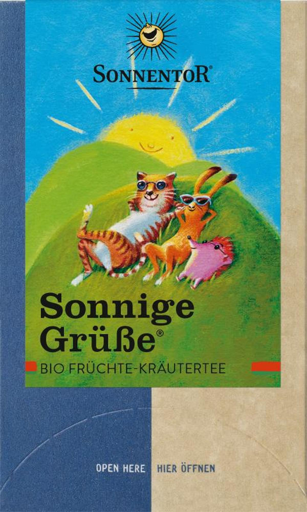 Produktfoto zu Sonnige Grüße Tee