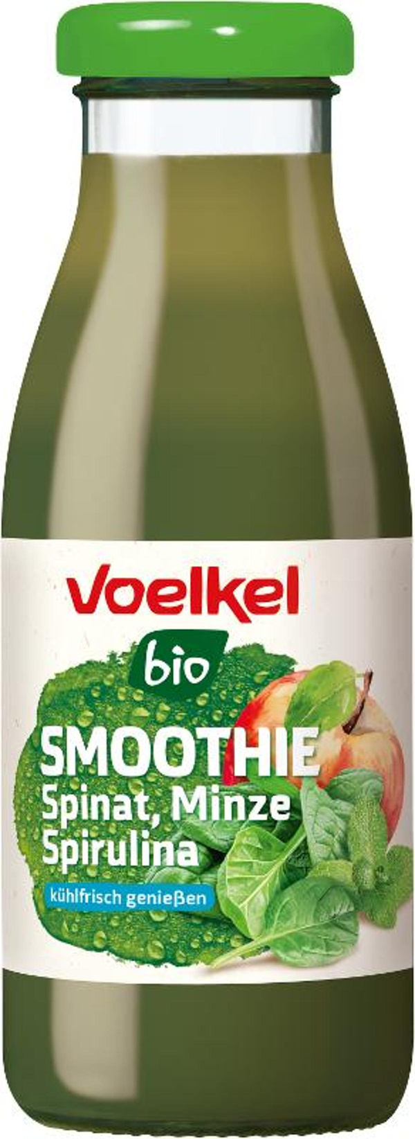 Produktfoto zu Smoothie mit Spinat-Minze 0,25 l