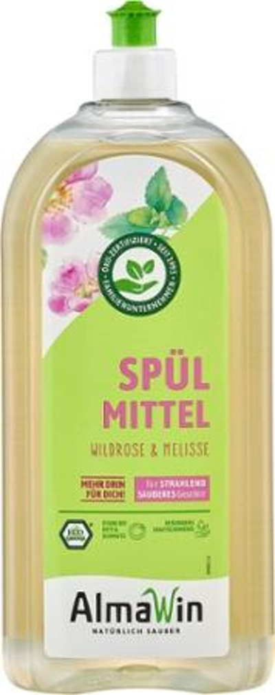 Produktfoto zu Spülmittel Wildrose Melisse