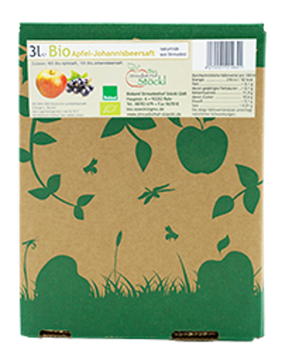 Produktfoto zu Apfel Johannisbeersaft Bag in Box