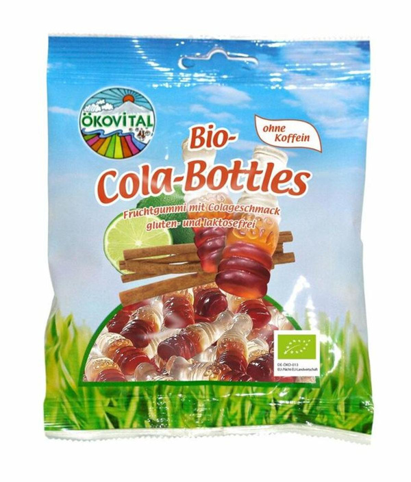 Produktfoto zu Bio-Cola-Fläschchen