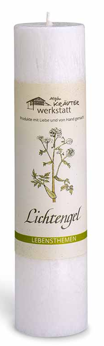 Produktfoto zu Heilkräuterkerze Lichtengel