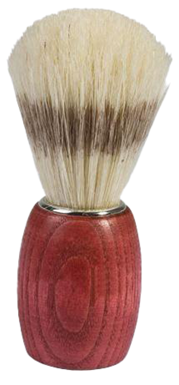 Produktfoto zu Rasierpinsel rot Borste
