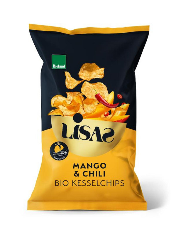 Produktfoto zu Lisas Kesselchips Mango & Chili