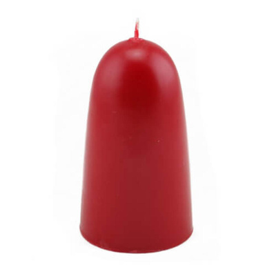 Produktfoto zu Dicke Kerze rot