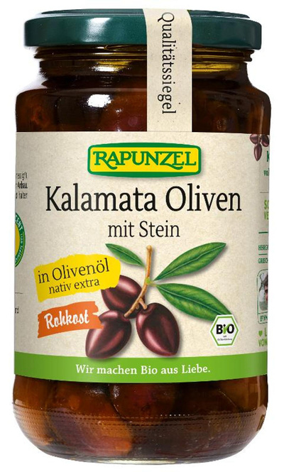 Produktfoto zu Oliven Kalamata violett mit Stein