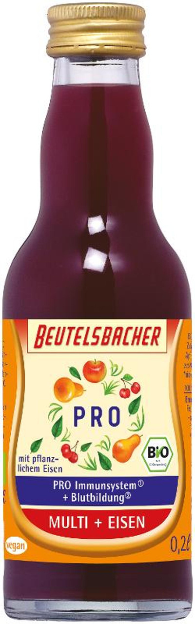 Produktfoto zu Multi + Eisen Saft 0,2 l