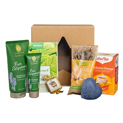 Produktfoto zu Geschenkkorb „kleine Auszeit“