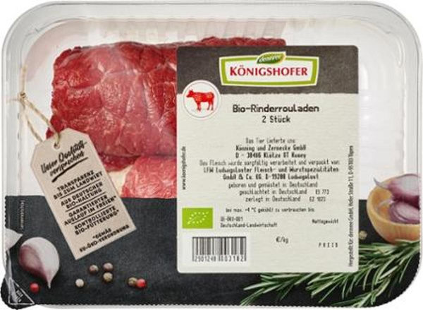 Produktfoto zu Rouladen Rind