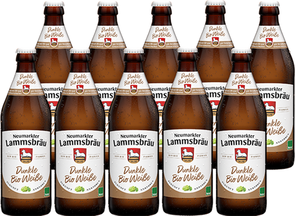 Produktfoto zu Lammsbräu Dunkle Weiße Kasten