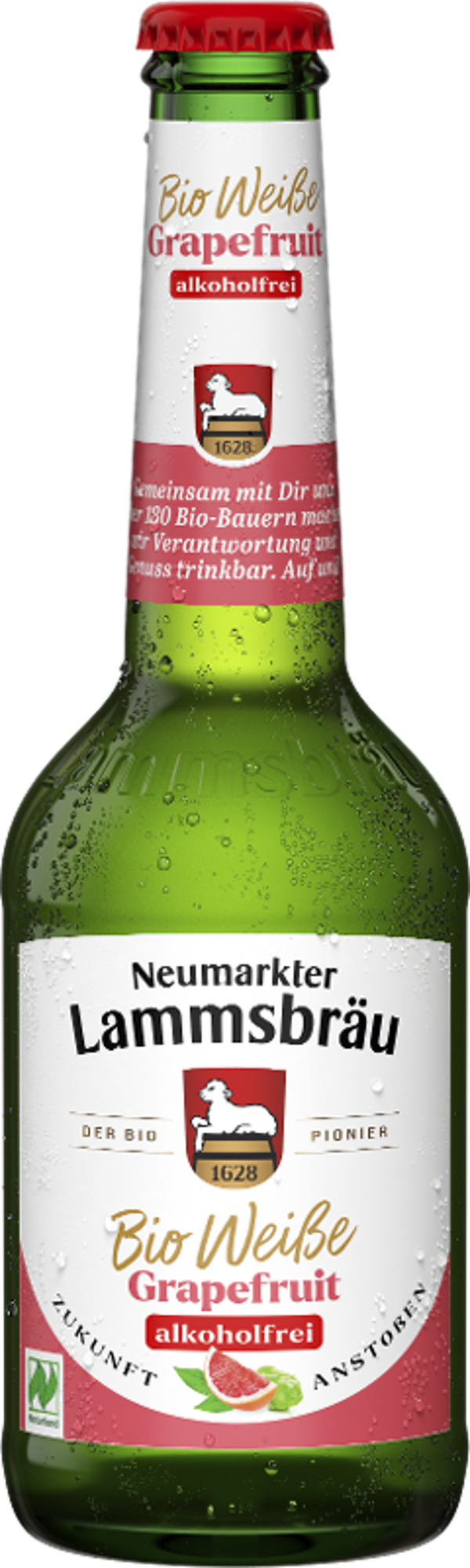 Produktfoto zu Lammsbräu Weiße & Grapefruit alkoholfrei