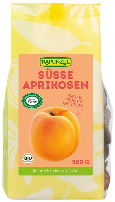 Produktfoto zu Aprikosen ganz süß getrocknet