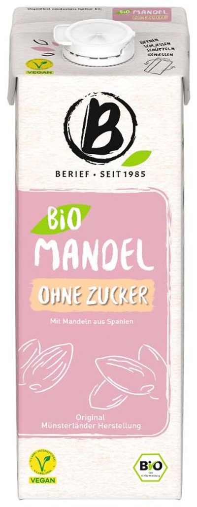 Produktfoto zu Mandeldrink ohne Zucker