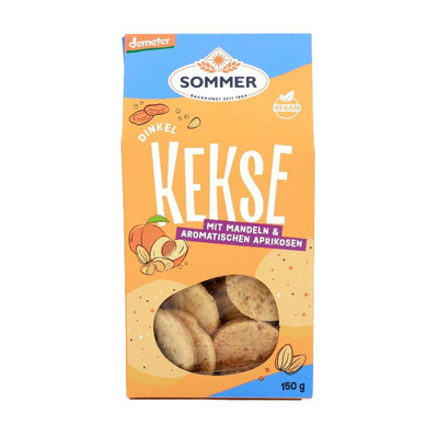 Produktfoto zu Dinkel-Kekse Mandel-Aprikose