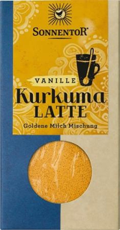 Produktfoto zu Kurkuma-Latte Vanille Tüte