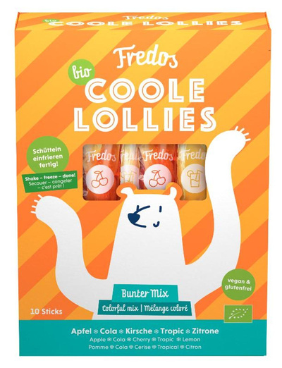 Produktfoto zu Coole Lollies Wassereis bunt