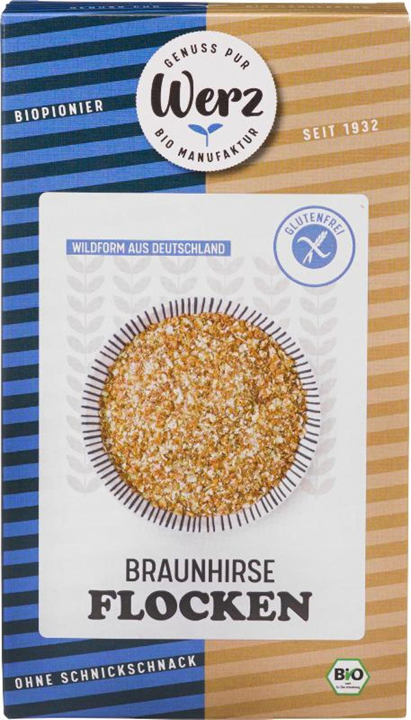 Produktfoto zu Braunhirse-Flocken