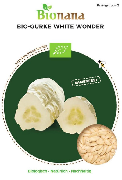 Produktfoto zu Saatgut Gurke White Wonder