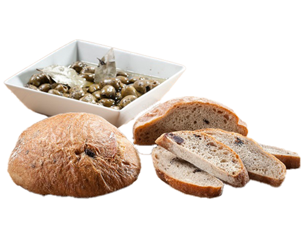 Produktfoto zu Dinkel-Olivenbrot