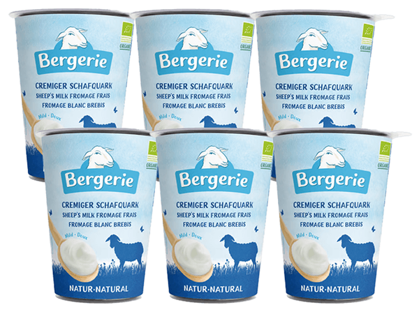 Produktfoto zu Schaf-Quark natur 8 % 6 x 400g