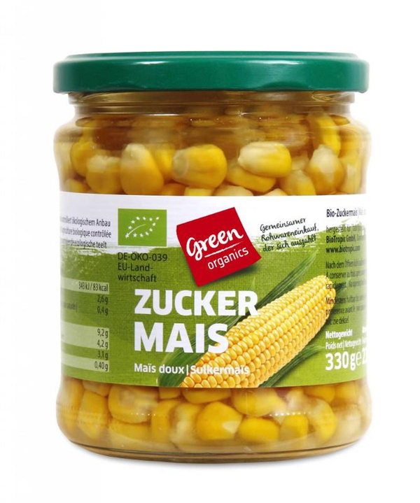 Produktfoto zu Zuckermais im Glas