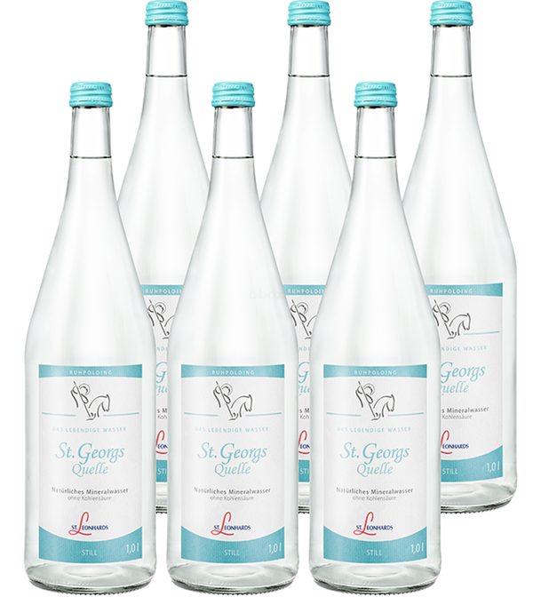 Produktfoto zu St. Leonhards Georgsquelle still 6 x 1 l
