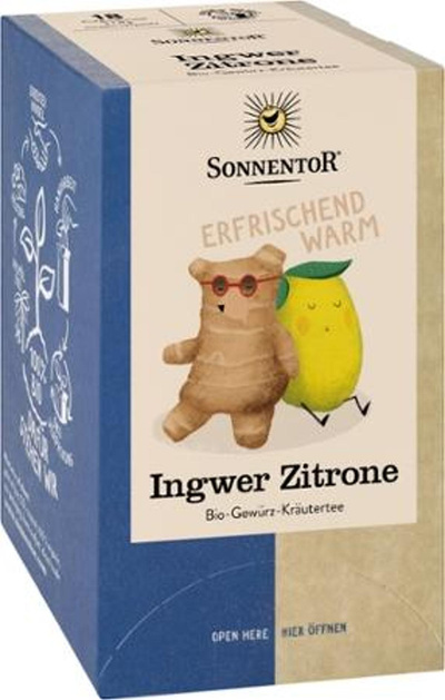 Produktfoto zu Ingwer Zitrone Tee