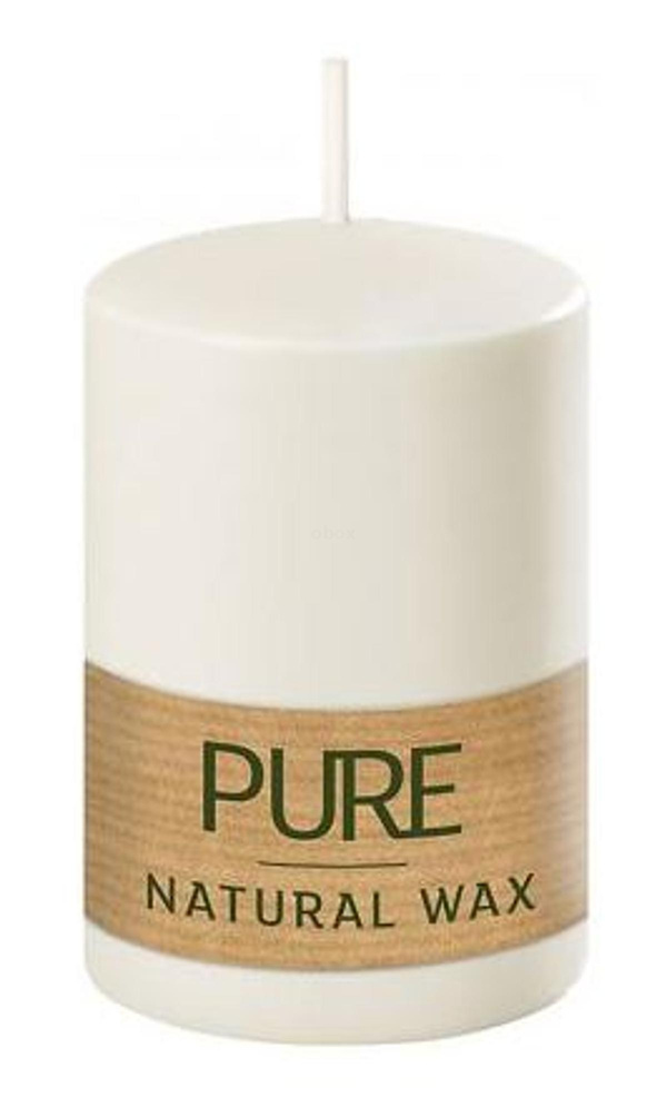 Produktfoto zu Stumpenkerze weiss