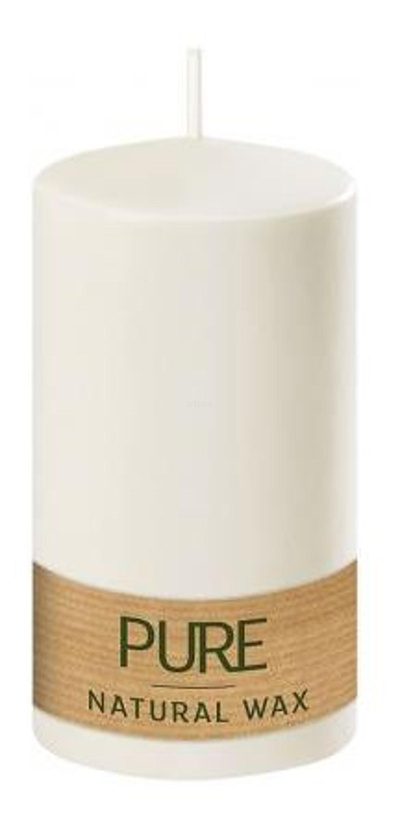 Produktfoto zu Stumpenkerze weiss