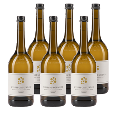 Produktfoto zu Weißburgunder feinherb 6 x 0,75l