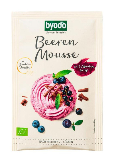 Produktfoto zu Beeren Mousse Pulver