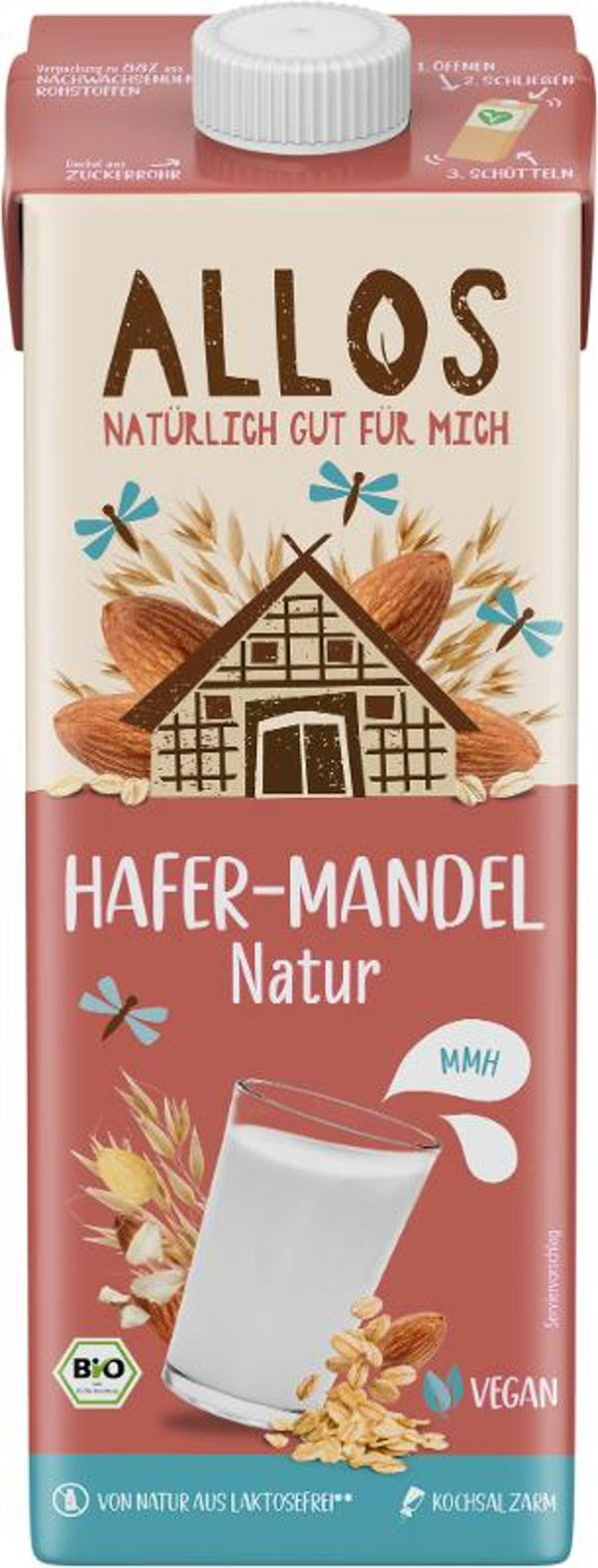 Produktfoto zu Hafer Mandel Natur Drink