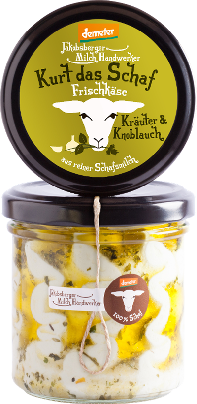 Produktfoto zu Frischkäse Kurt das Schaf