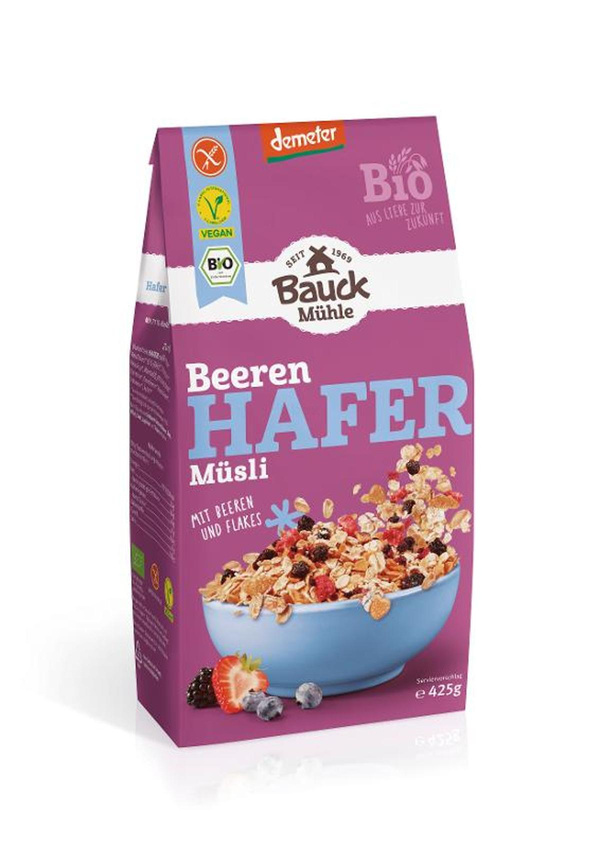 Produktfoto zu Beeren Müsli Hafer