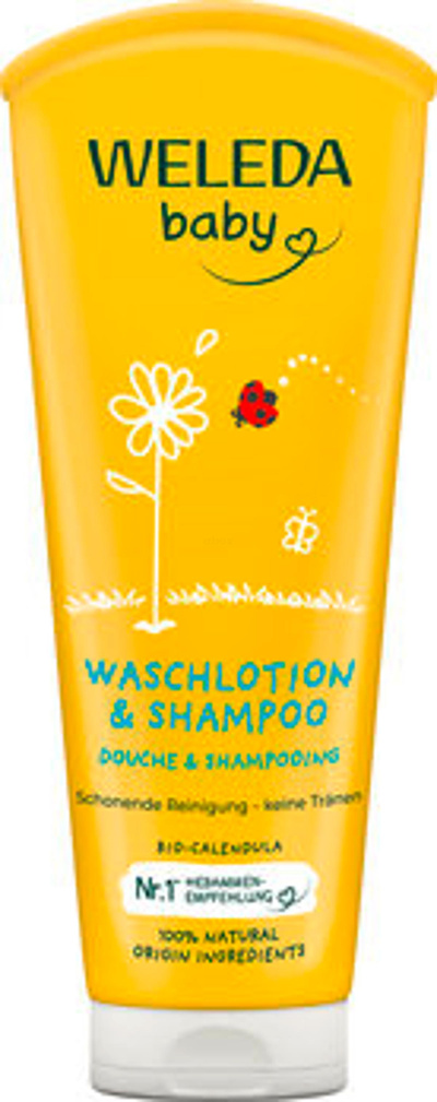 Produktfoto zu Baby Waschlotion & Shampoo Calendula