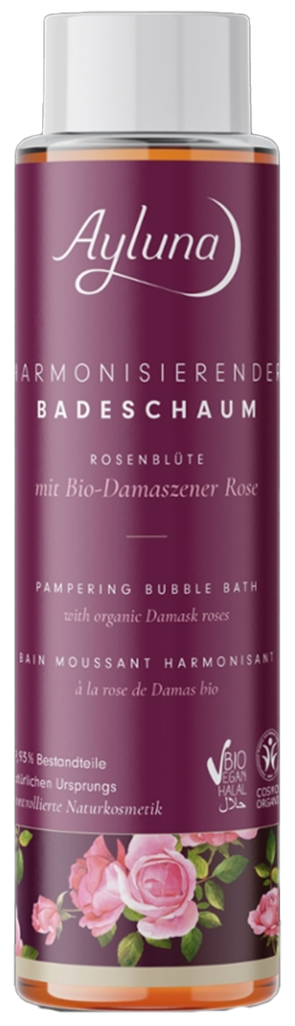 Produktfoto zu Badeschaum Rosenblüte