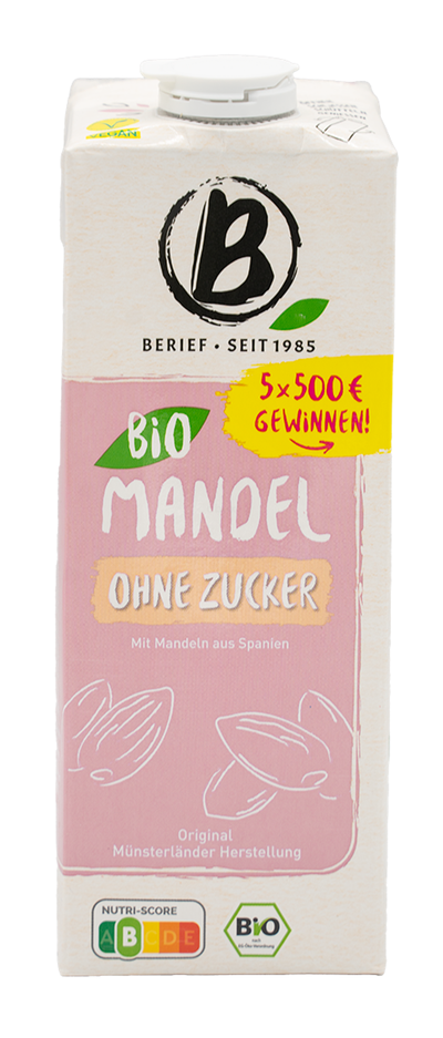 Produktfoto zu Mandeldrink ohne Zucker