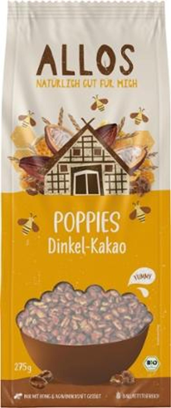 Produktfoto zu Dinkel-Kakao-Poppies