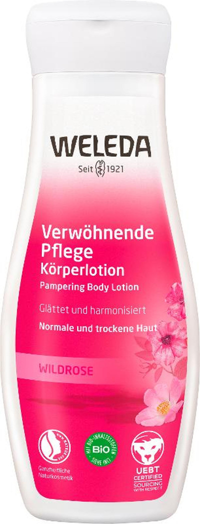 Produktfoto zu Verwöhnende Pflege Körperlotion Wildrose