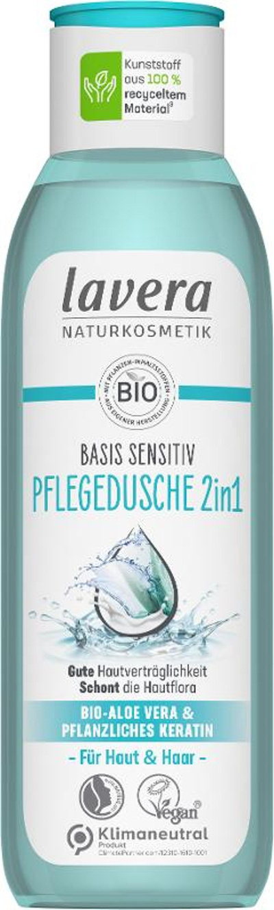 Produktfoto zu Basis sensitiv Pflegedusche 2in1