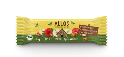 Produktfoto zu Fruchtriegel Apfel Walnuss