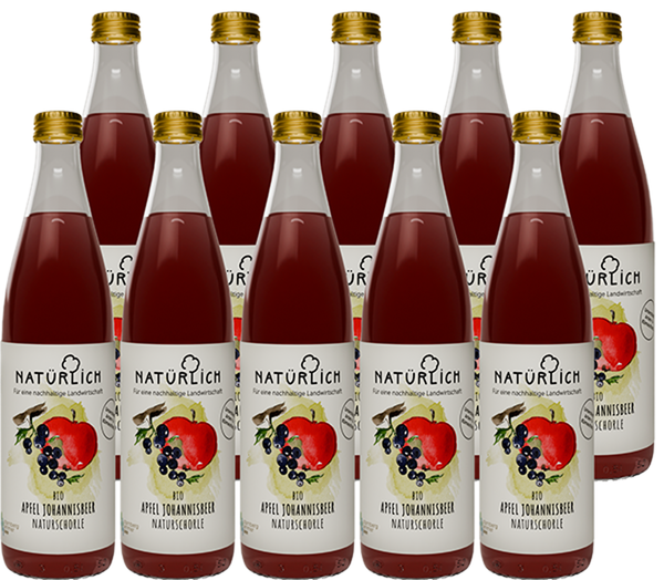 Produktfoto zu Apfel-Johannisbeere-Schorle Kasten