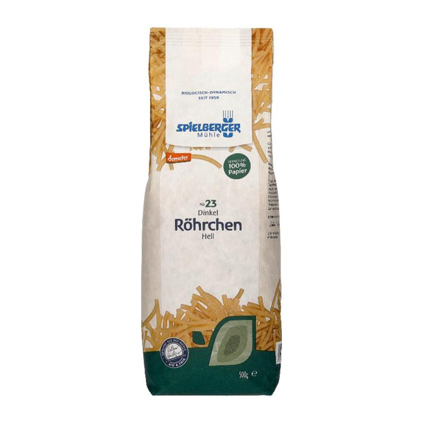Produktfoto zu Dinkel Röhrchen hell
