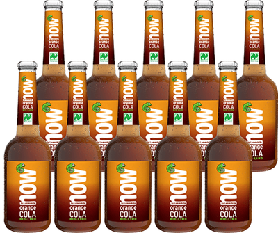 Produktfoto zu Now Orange Cola 10 x 0,33 l