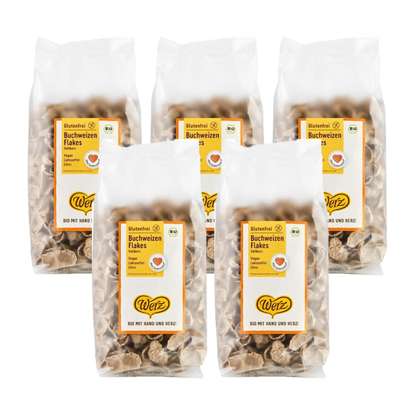 Produktfoto zu Buchweizen-Flakes 5 x 250 g