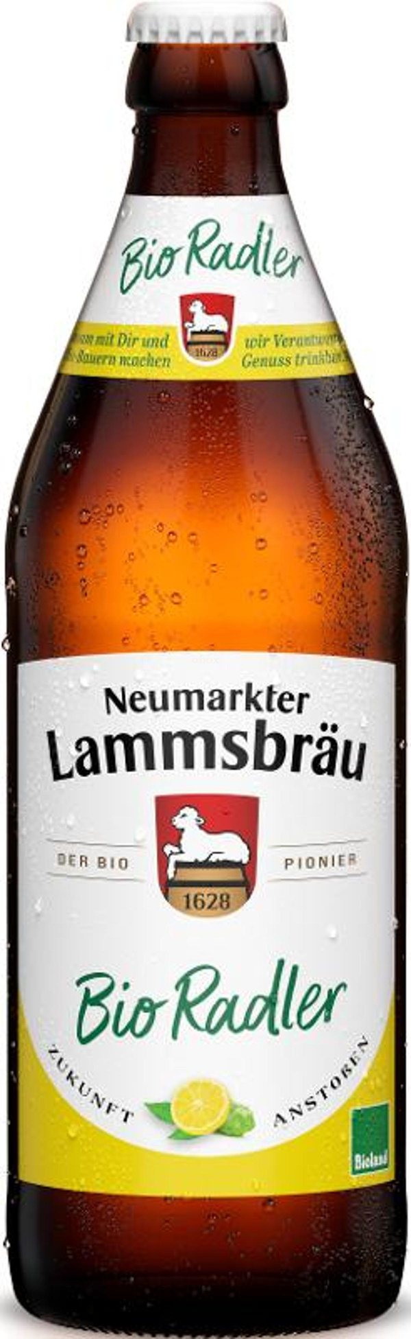 Produktfoto zu Lammsbräu Radler groß 10 x 0,5 l