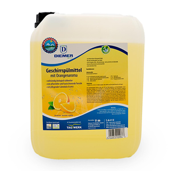 Produktfoto zu Geschirrspülmittel Orange