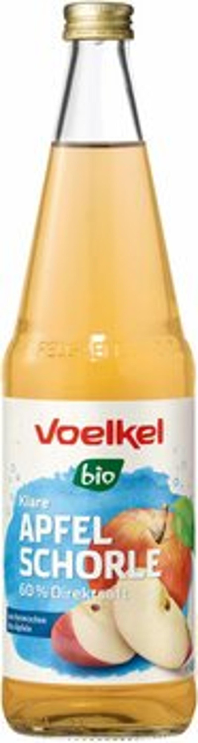 Produktfoto zu Apfelschorle klar Voelkel