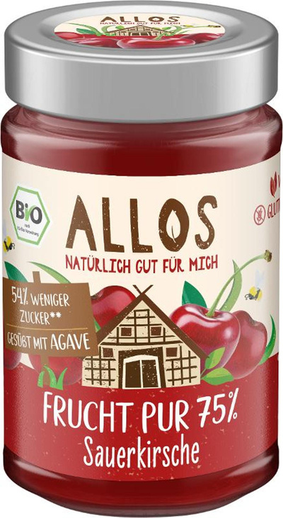 Produktfoto zu Frucht Pur 75% Sauerkirsche