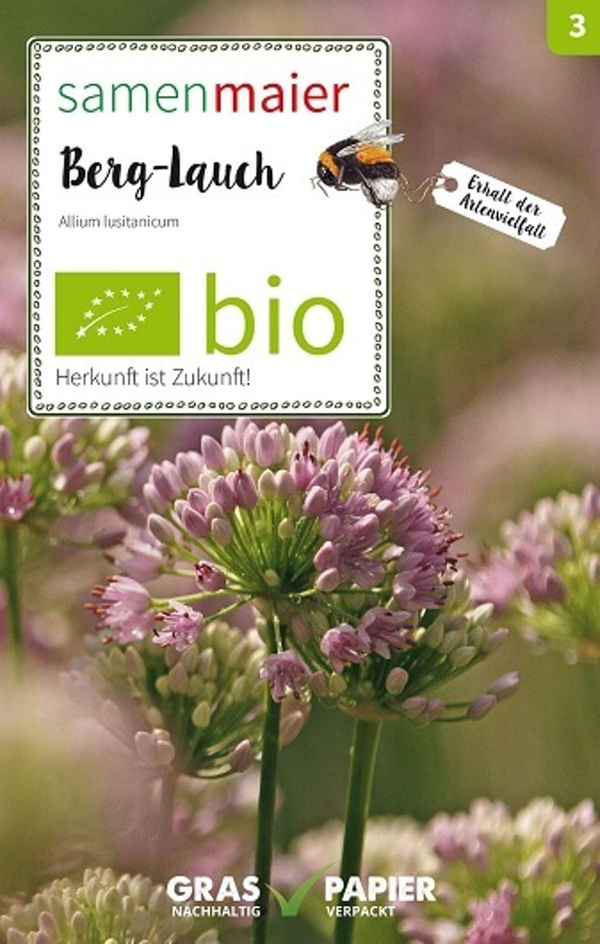 Produktfoto zu Saatgut Berg Lauch